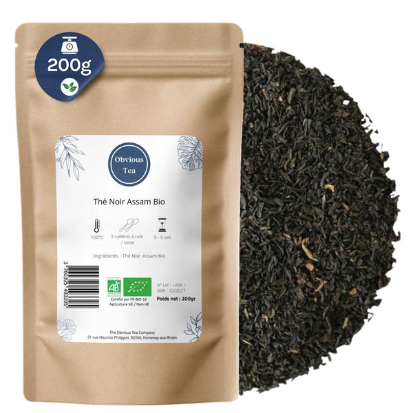 Thé Noir Assam Bio