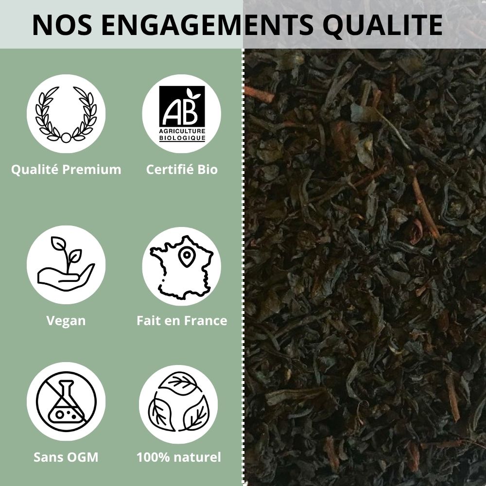 Thé Noir Earl Grey Bio