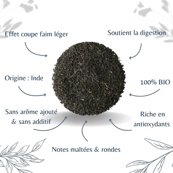 Thé Noir Assam Bio