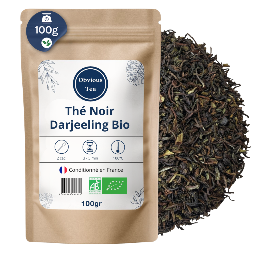Thé Noir Darjeeling SFTGFOP1 Bio