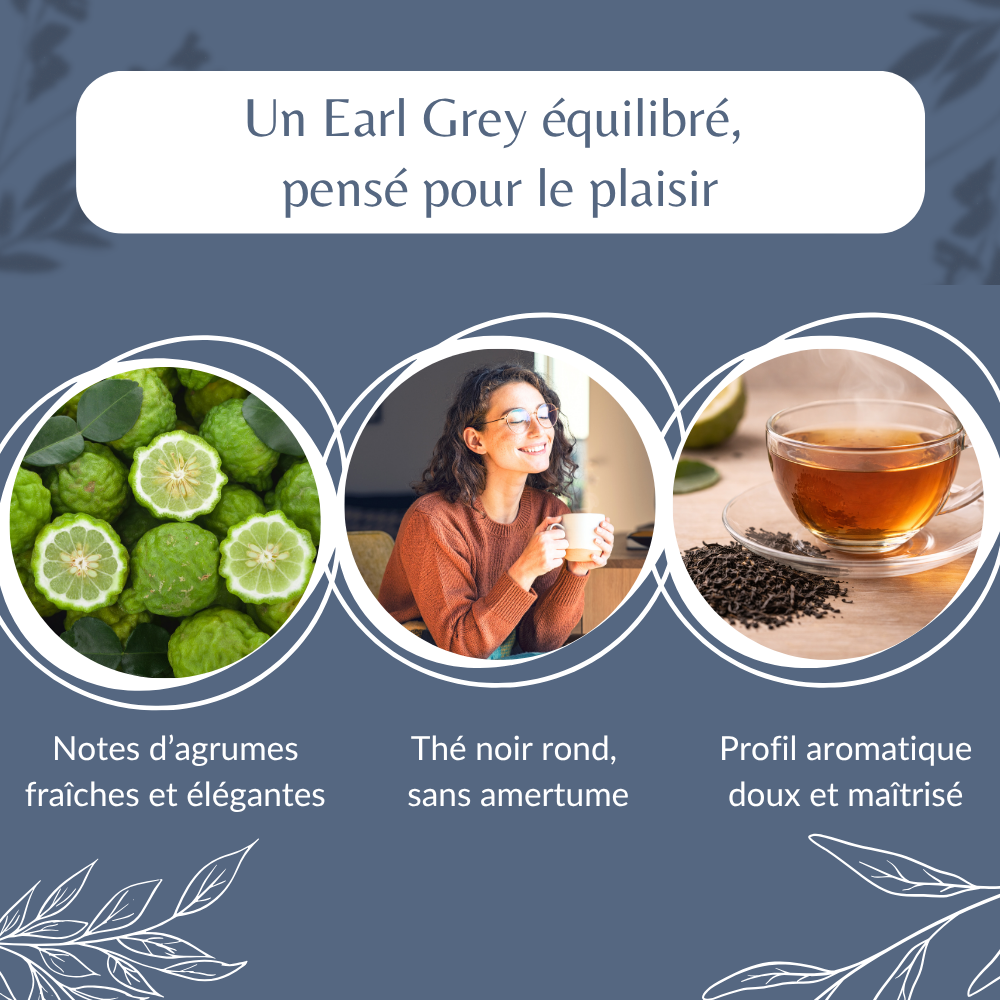 Thé Noir Earl Grey Bio