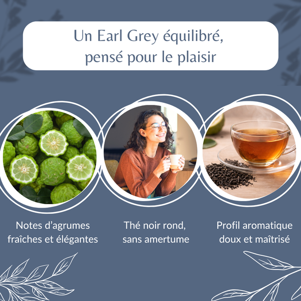 Thé Noir Earl Grey Bio