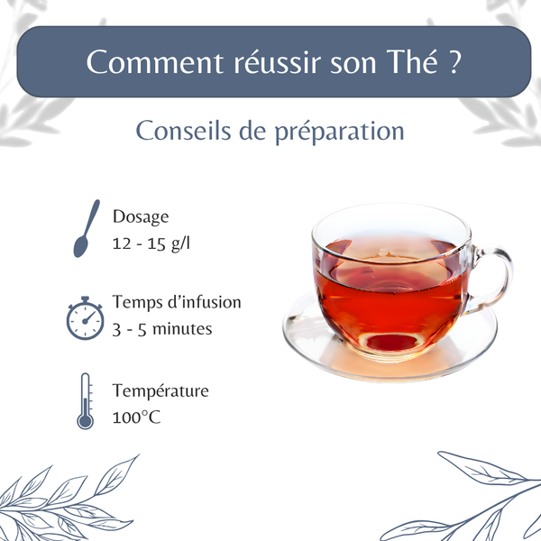 Thé Noir Earl Grey Bio