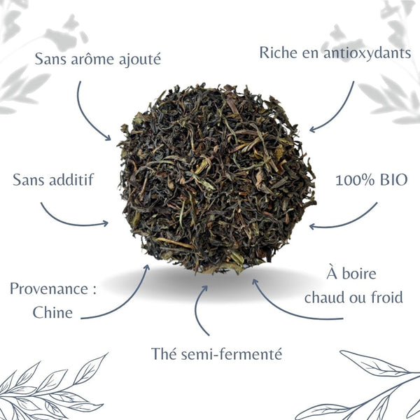 Thé Oolong Shui Bio